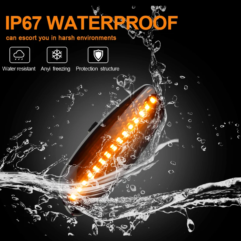 2 шт. для Citroen C3 03/2010-12/2016 DS3 03/2010-настоящий светодиодный автомобильный указатель