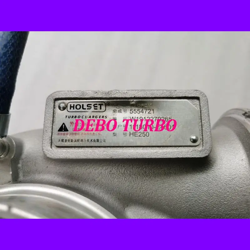 Реконструированный оригинальный Турбокомпрессор HOLSET HE250WG 5554721 V020580 1118010-E4601 для