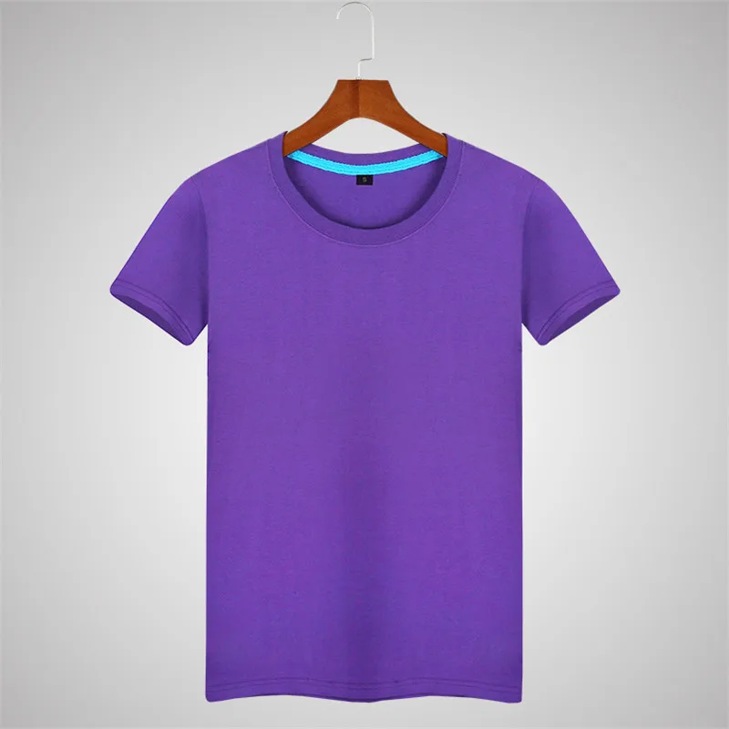

6547-Short-sleeved t-shirt men's round neck V-neck loose casual sweatshirt bottoming shirt