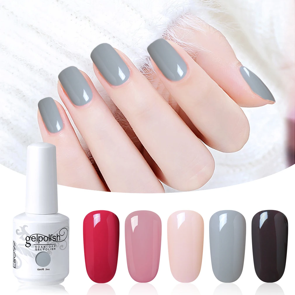 Elite99 Горячая продажа Гель лак для нейл арта чистый цвет серия ногтей гель Лак