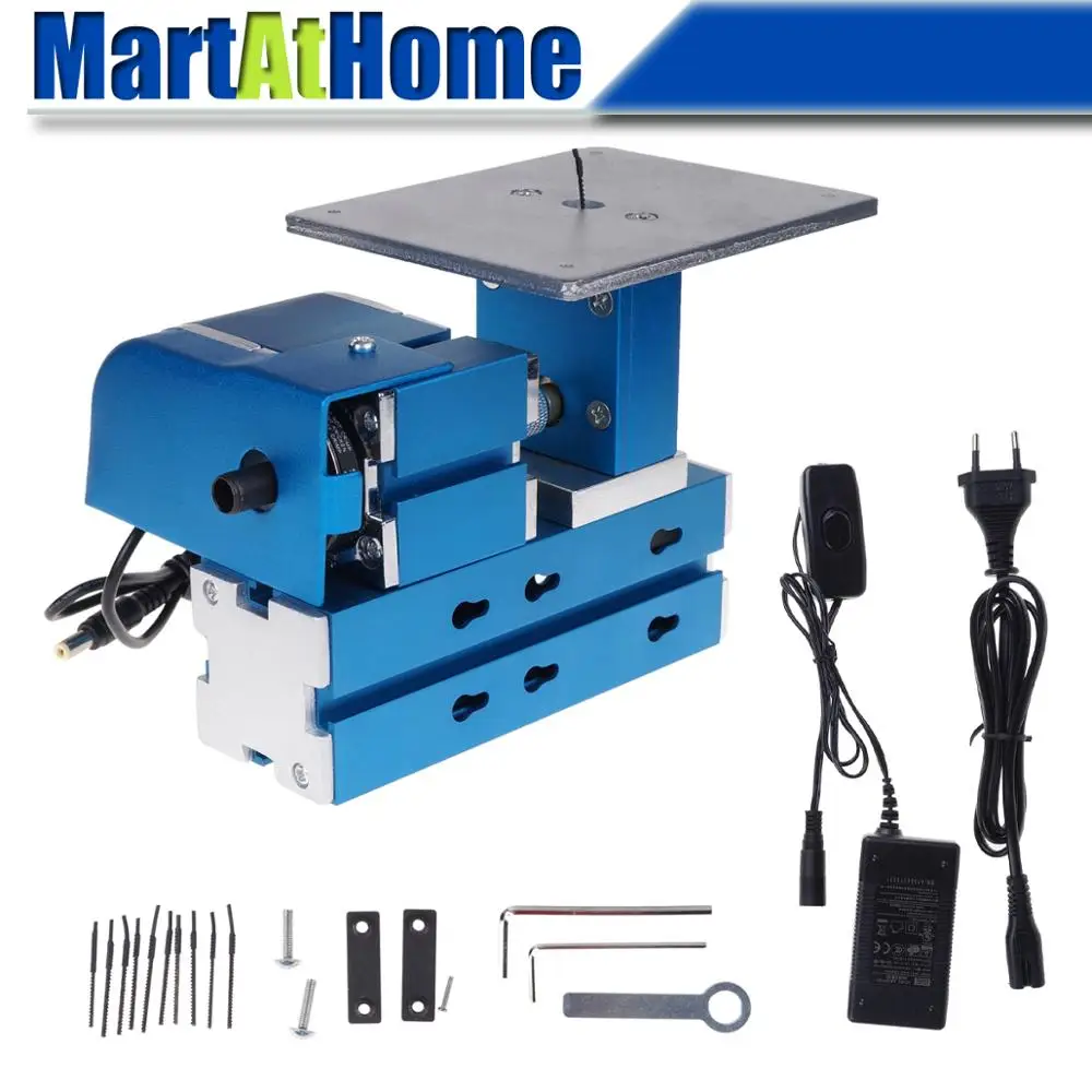 DIY Мини Универсальный Металл распиловки Лобзик Машина Вход AC100V~ 240V CE UL GS для младенца/модель/ремесло чайник, образования