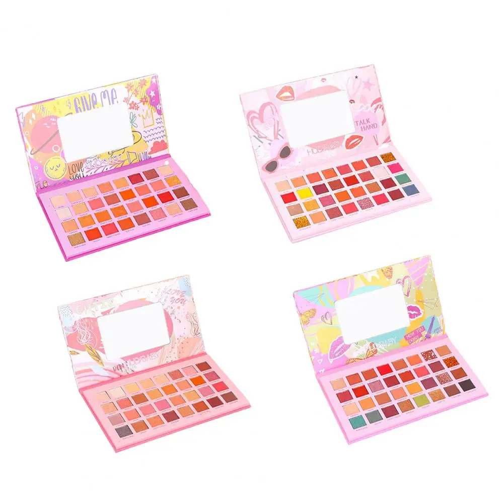 32 Цвета Тени для век пластина матовые мерцающие нежные многоцветные