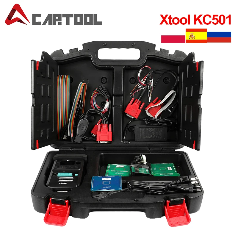 XTOOL KC501 OBD2 чип и ключевой программатор работает для Benz Инфракрасный ключ