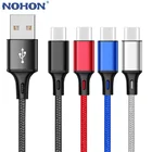 USB Type C Кабель Зарядное Устройство Для Samsung S10 S20 Plus A50 A30 Xiaomi Mi 9 10 Redmi Note 8 8T Pro Huawei P20 Lite длиной 1 м 2 м 3 м мобильный телефон с быстрой зарядкой USBC TYPEC провод шнур