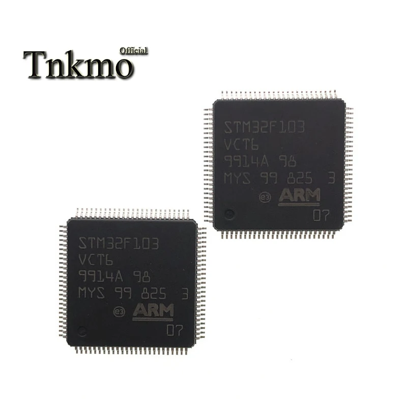 10 шт. STM32F103VCT6 LQFP 100 STM32F103VCT LQFP100 STM32F103VC STM32F103 32F103VCT6 32 битный микроконтроллер новый и