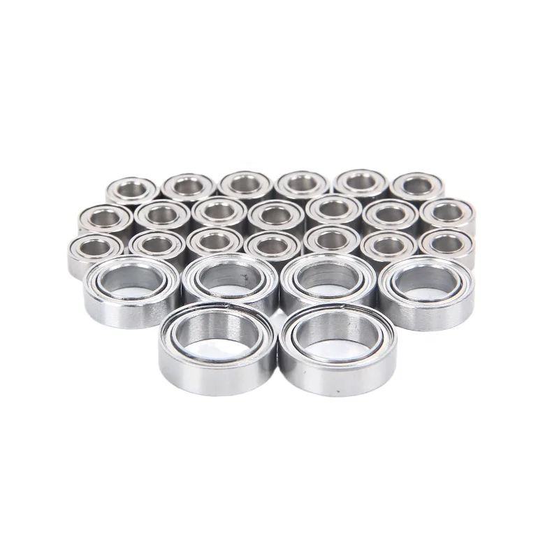 26Pcs WPL Front And Rear Portal Axle High Speed Bearing for 1/16 C14 C24 C24-1 C34 C44 B14 B24 RC Car Crawler Truck | Игрушки и хобби