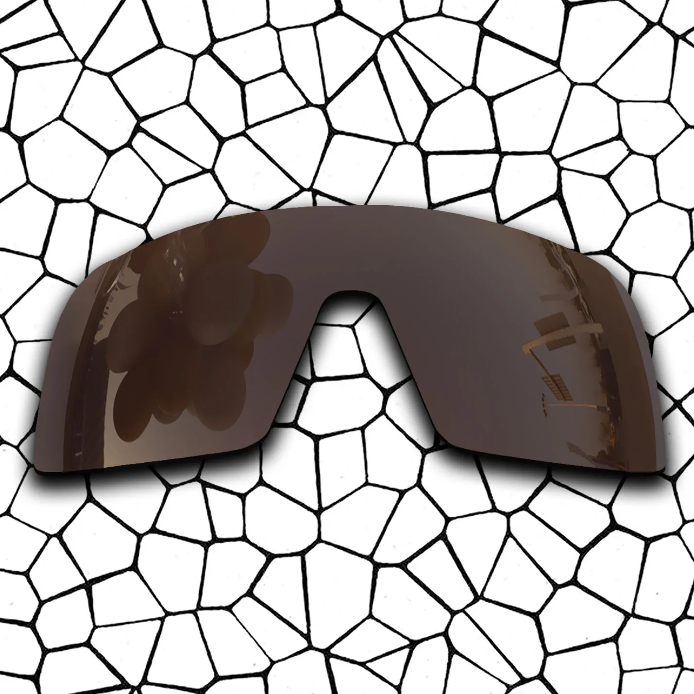 

Polarized Replacement Lense For-Oakley Sutro Sunglasses Frame True Color Mirrored Coating - Brown Options
