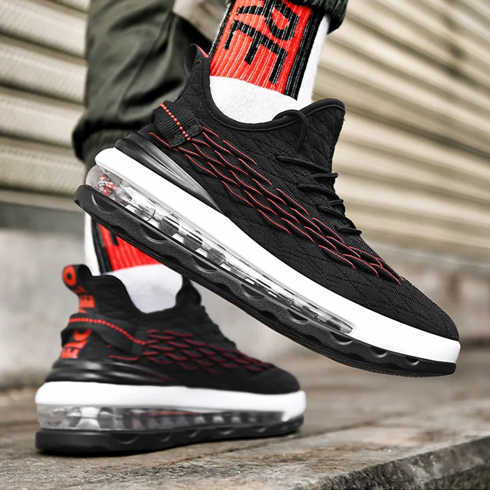 Кроссовки мужские сетчатые с воздушной подушкой универсальные повседневные