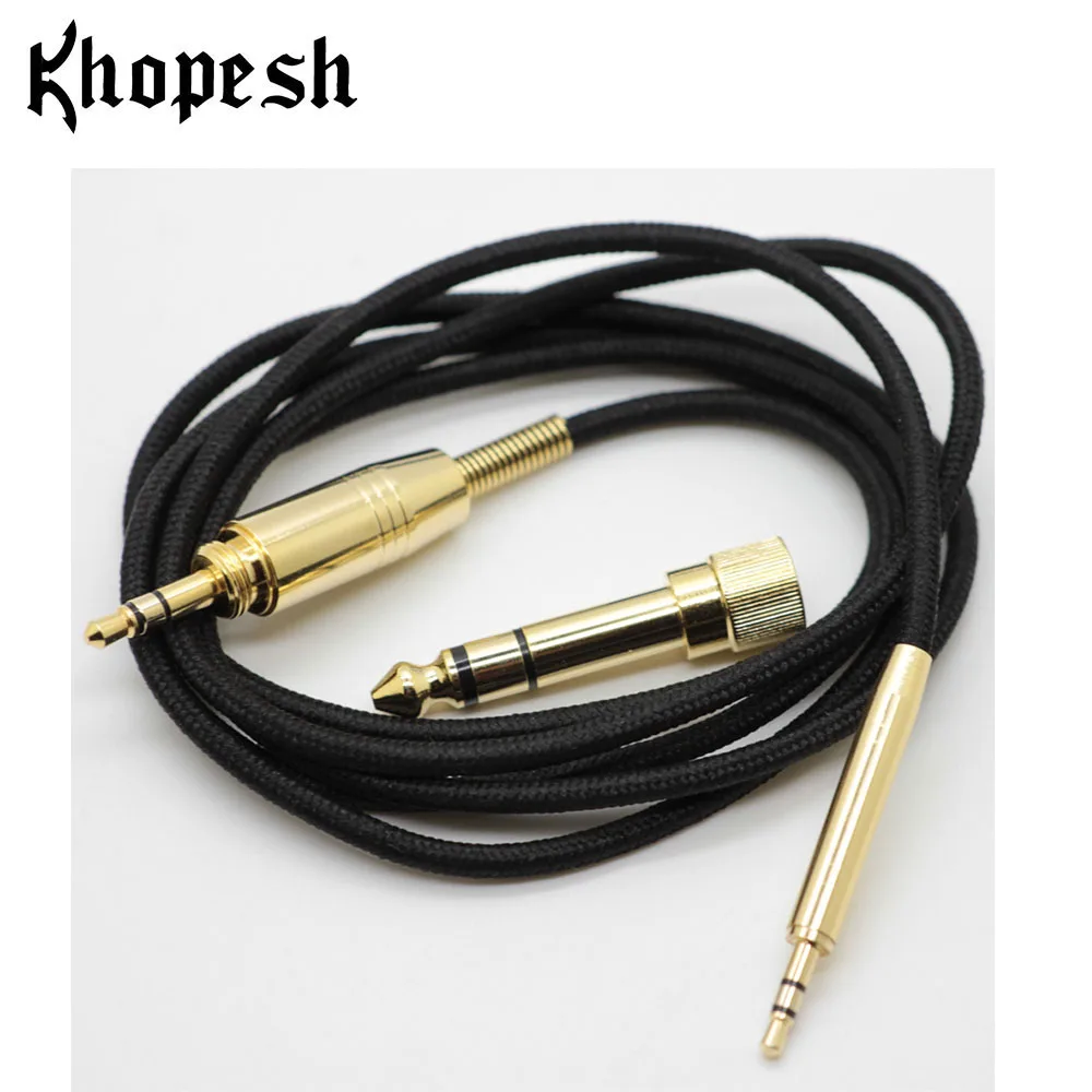 Обновленный кабель Khopesh Для Shure SRH440 SRH940 SRH840 SRH750 аудиокабель для сменный наушников