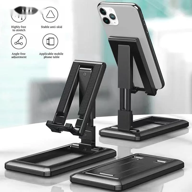 

Foldable Tablet Mobile Phone Desktop Phone Stand for iPad iPhone Samsung Desk Holder Adjustable Desk Bracket Smartphone Stand