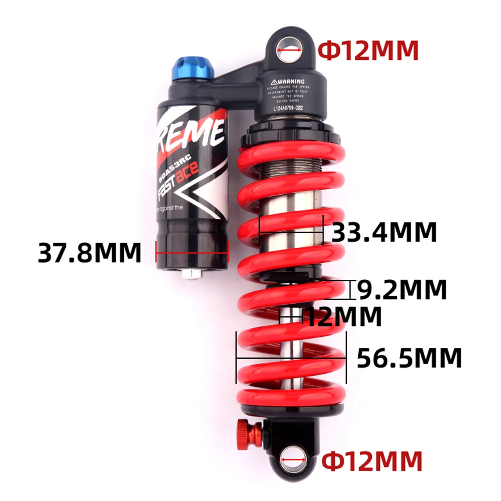 

New DBA53RC Bicycle Spring Shock Absorber MTB Bike Downhill Rear Shock 550lbs MTB DH Shocks Compatible with DNM RCP2S