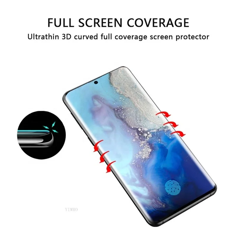 2 в 1 для Samsung Galaxy Note 10 Pro S9 Plus S10 E Lite S20 Ultra 5G Защитная пленка экрана объектива камеры