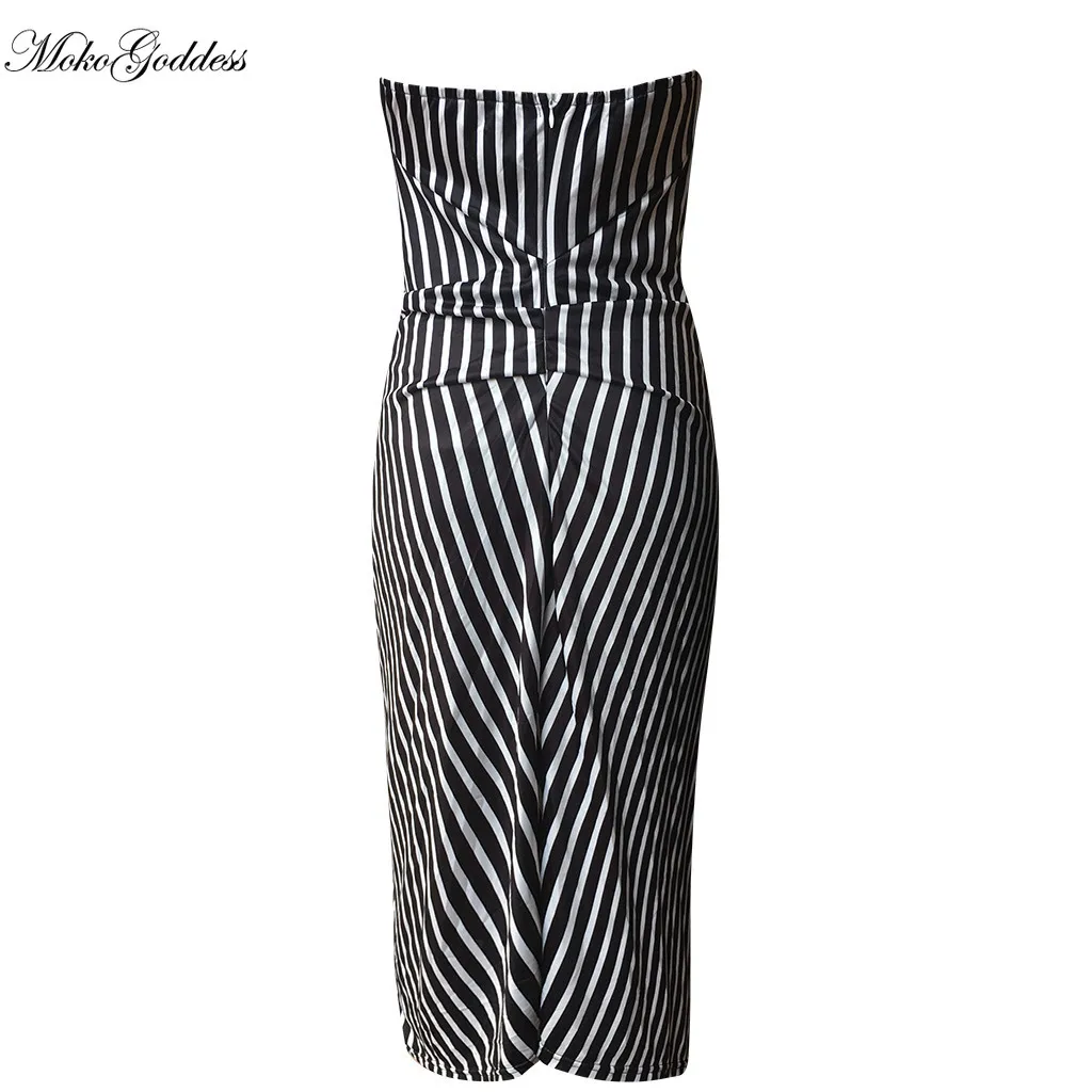 

Women Irregular Stripe Cold Off Shoulder Summer Dress Sleeveless Tie Up Splice Party Maxi Dresses Summer Dress 2020 vestidos NEW