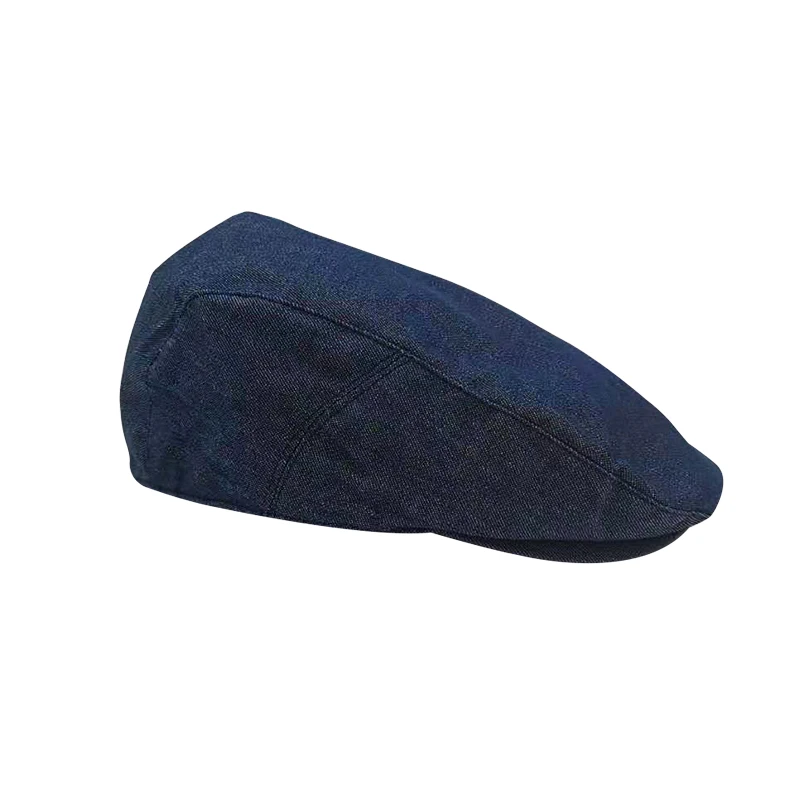 Синий ковбойский мужской берет Кепка регулируемые шапки мужская Ковбойская