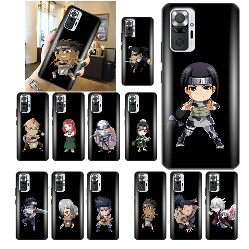 

N-Narutos Akatsuki Kakashi Itachi Phone Case For Redmi Note 10 10X 10T Pro 4G 5G Cute Shell Anime Waterproof Personalised Cheap