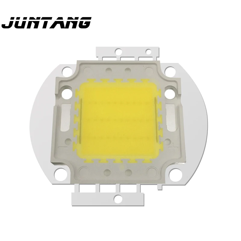Светодиоды High-power led COB с подлинной американской микросхемой Bridgelux на 10Вт/20Вт/30Вт/40Вт/50Вт/100Вт/300Вт с золотой проволокой и медной кронштейном.
