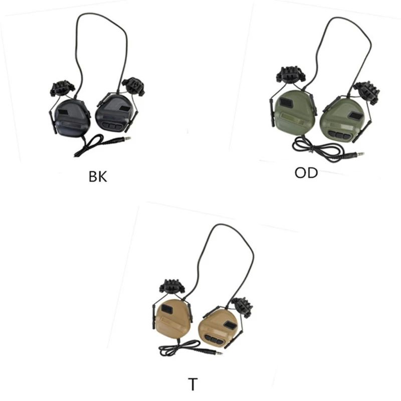 

Hunting Outdoor Shooting Headsets Military Helmet Sound Pickup & Noise Reduction