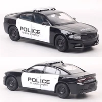 welly 124 scale classic 2016 dodge charger pursuit rt police version diecasts toy vehicles muscle car model toy miniatures