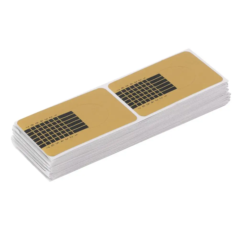 100 шт./компл. профессиональная фотопроцедура для ногтей акриловый наконечник