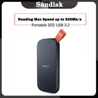 sandisk e30 portable external ssd 1tb 480gb 520m external hard drive ssd usb3 2 hd ssd hard drive 2t solid state disk for laptop