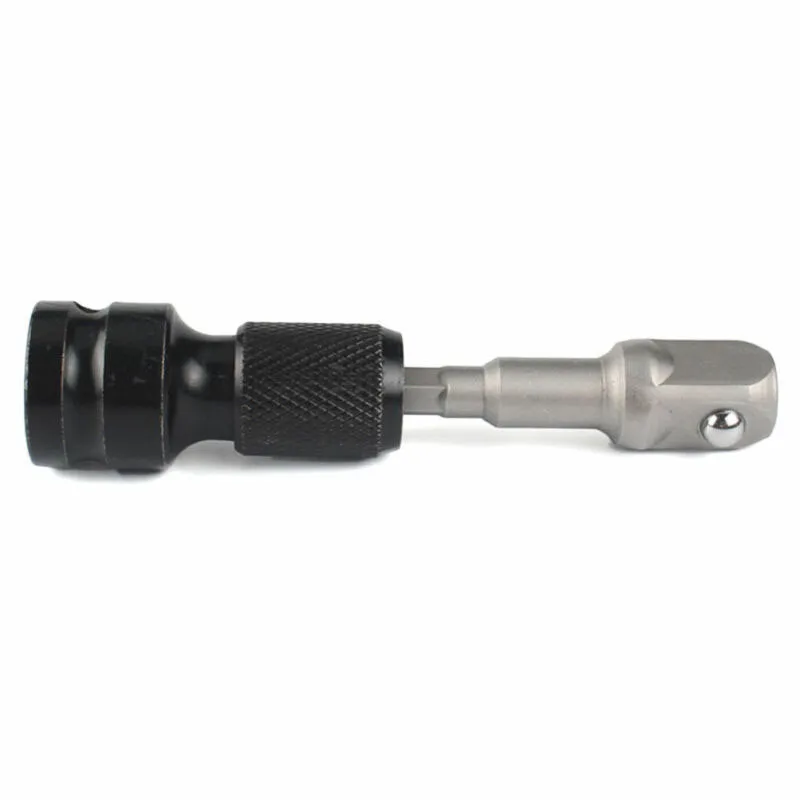 

1/2inch Square Female Drive To 1/4inch Hex Shank Socket Converter Adapter Female Drill Chuck Converter 2022 New