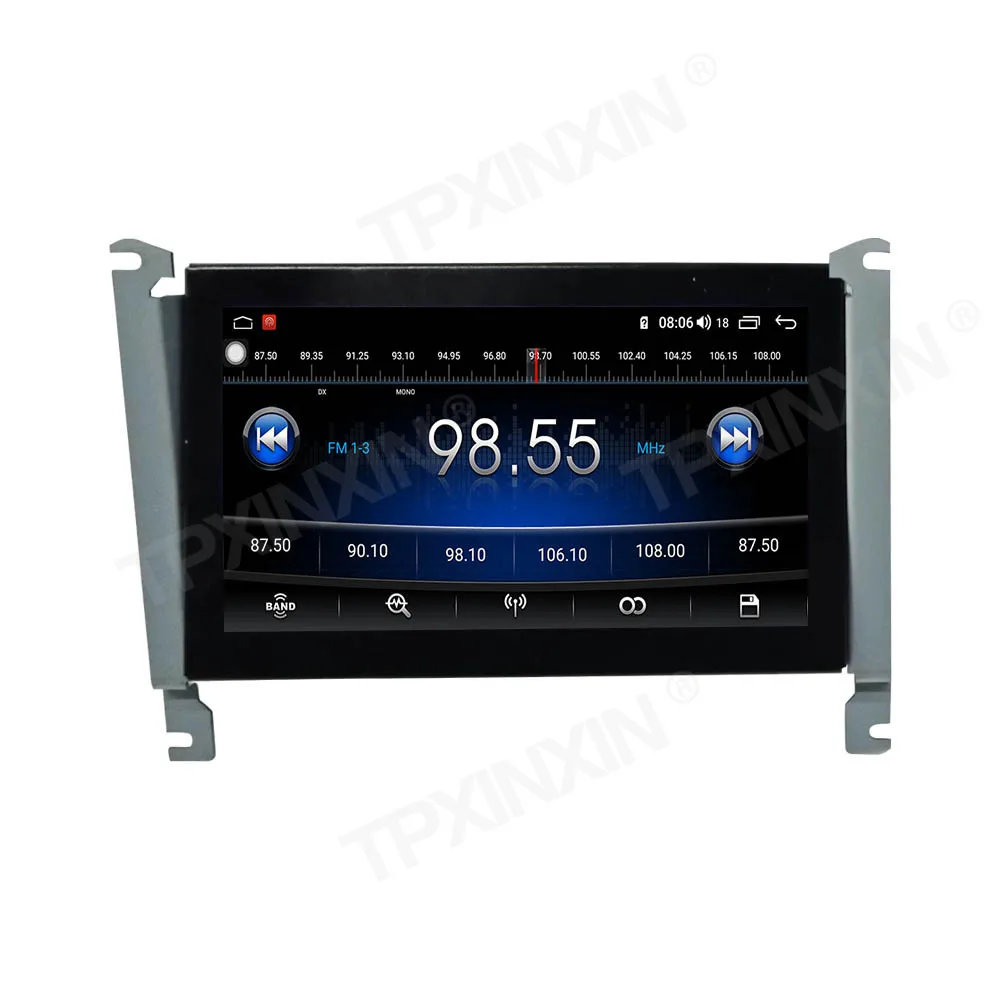 저렴한 무선 카플레이 자동차 GPS 내비게이션 오토 헤드 유닛 멀티미디어 플레이어, 재규어 XF XFL 2012-2015 용, 라디오 테이프 레코더, 스테레오, 2K