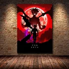Аниме персонажи Asta с черным клевером, Картина на холсте с HD принтом, украшение для гостиной и спальни, Аниме подарок для любимых