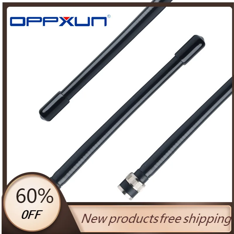 

OPPXUN V80 Helical VHF BNC Antenna 136- 174MHz For ICOM IC-V8/V80/V82/V85/V80E Handheld Rad dropshipping Fast Shipping