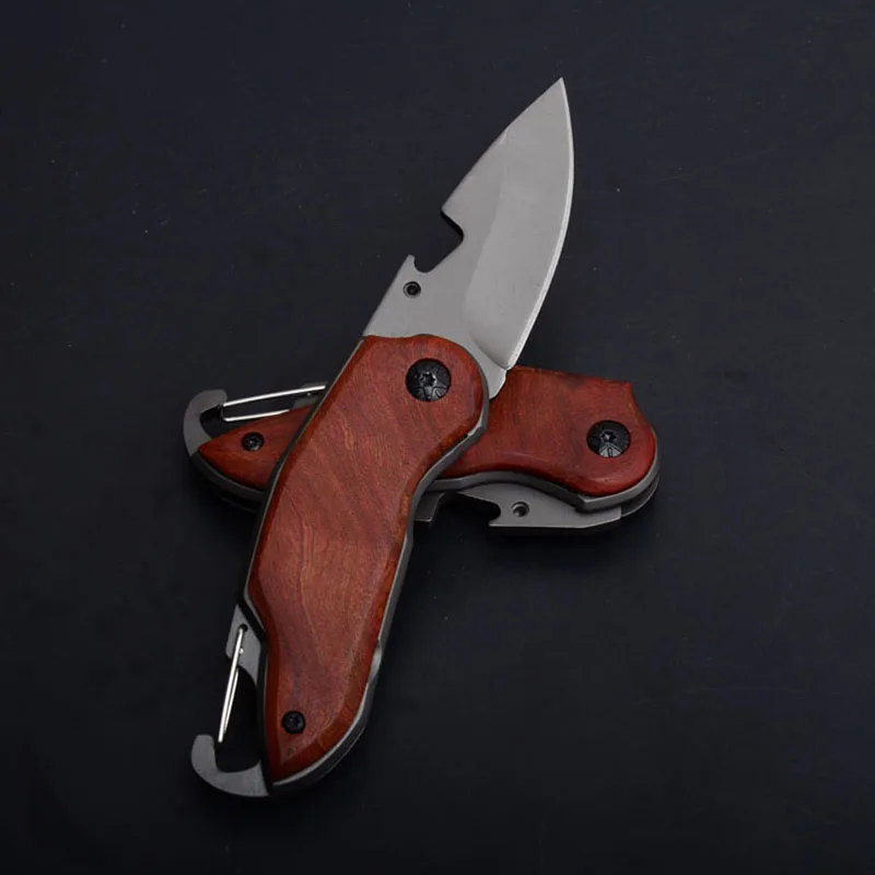 6 дюймов дамасский тактический складной нож из нержавеющей стали для кемпинга