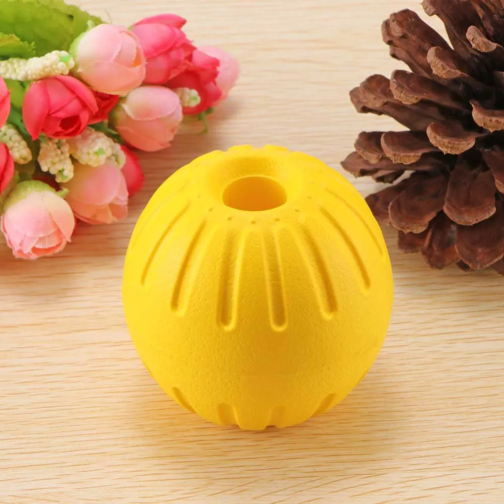 7CM Portable EVA Sphere Hollow Ball Bite-Resistant Pet Dog Training Toys With Carrier Rope Bite Resistant Magic | Дом и сад