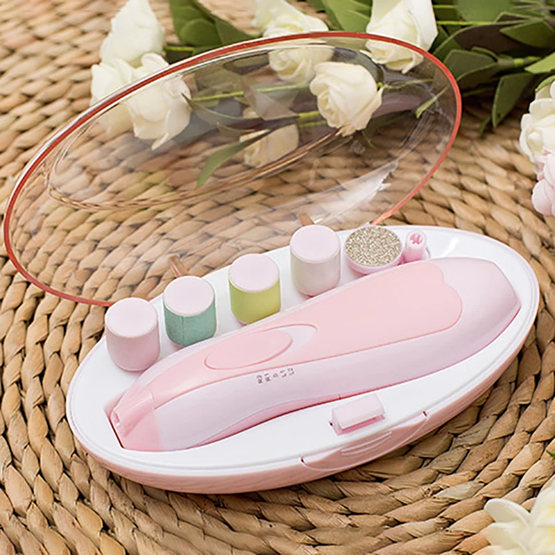 1 комплект Детские кусачки для ногтей пилочки триммер электрический безопасный