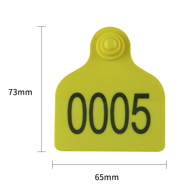 Большие Ушные бирки для крупного рогатого скота 50 шт. размером - Цена: 2 401,51 руб.