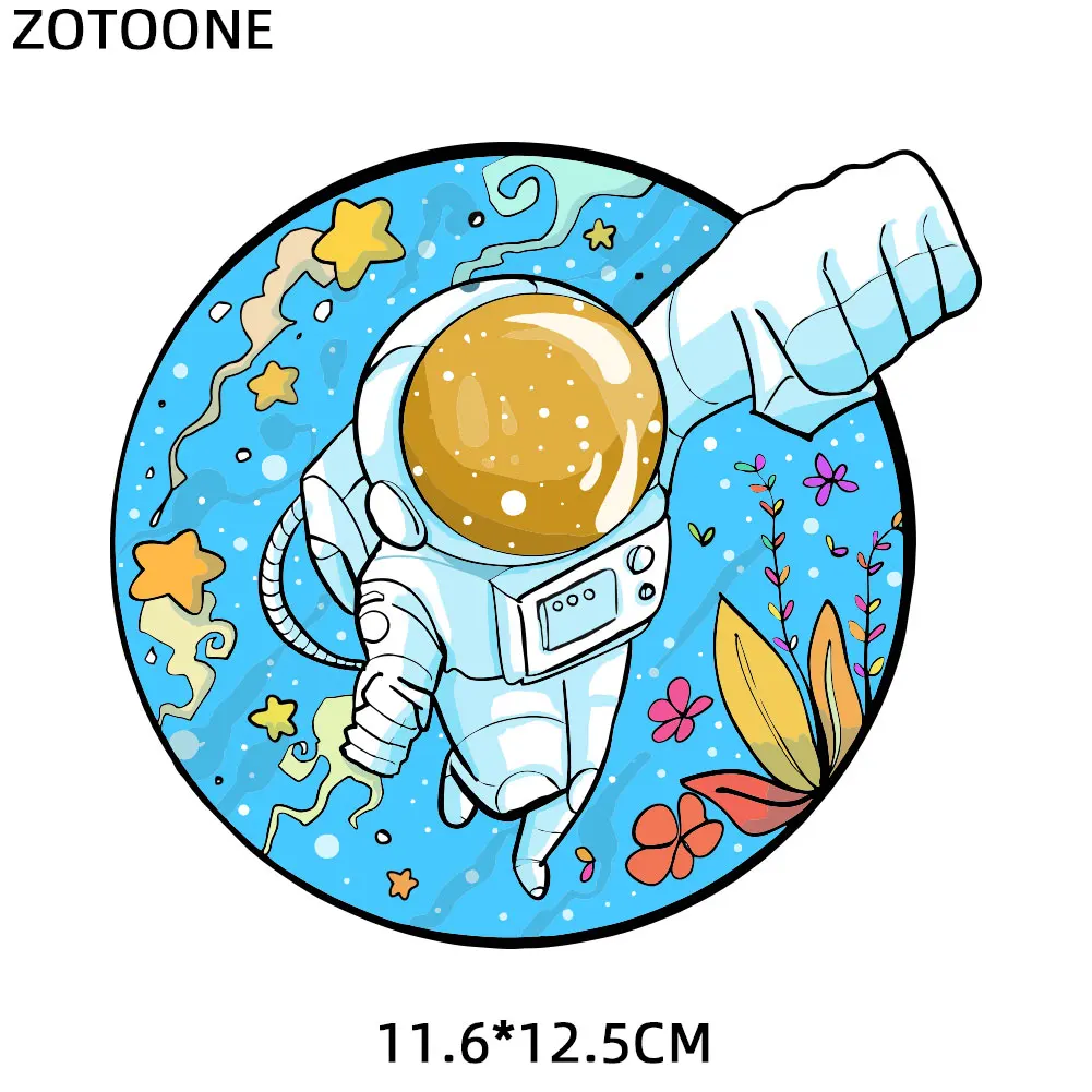 Термонаклейки ZOTOONE для одежды футболок с изображением астронавта | Дом и сад