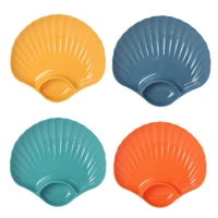 5pcsset plastic snack plates serving platters food tray decorative serving tray