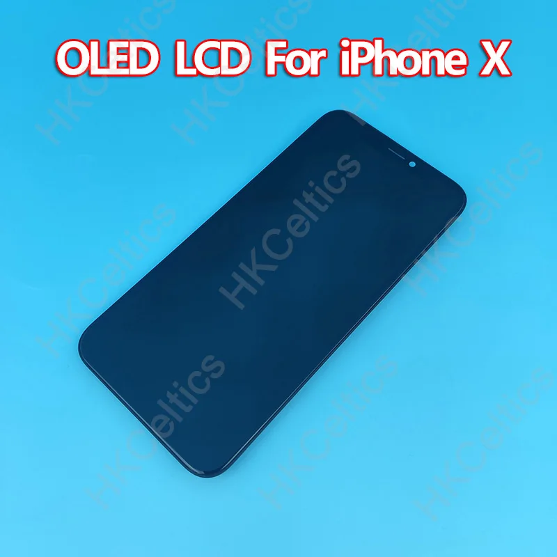 Высокое качество ЖК-дисплей для iPhone X ЖК-дисплей+ кодирующий преобразователь сенсорного экрана в сборе 1:1 дисплей Замена для iPhone Поддержка лица ID
