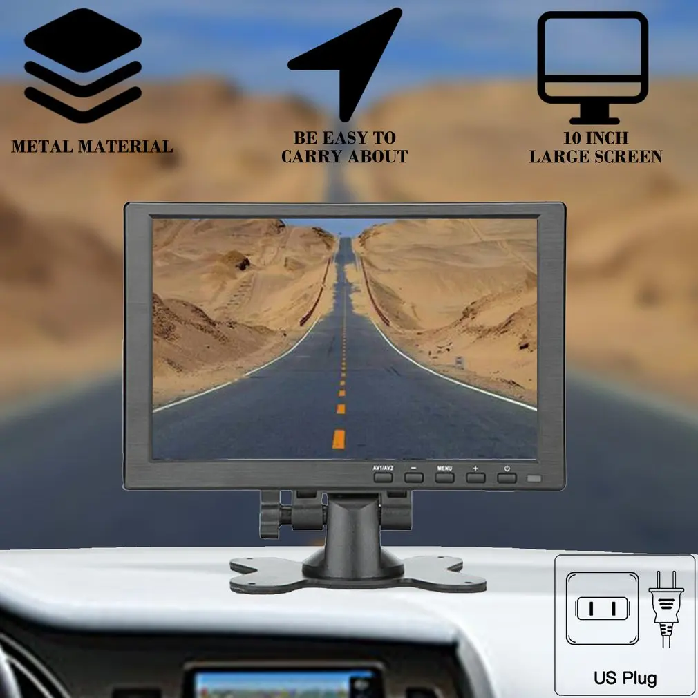 10-дюймовый портативный монитор HDMI-совместимый 1024*600P HD IPS дисплей компьютер