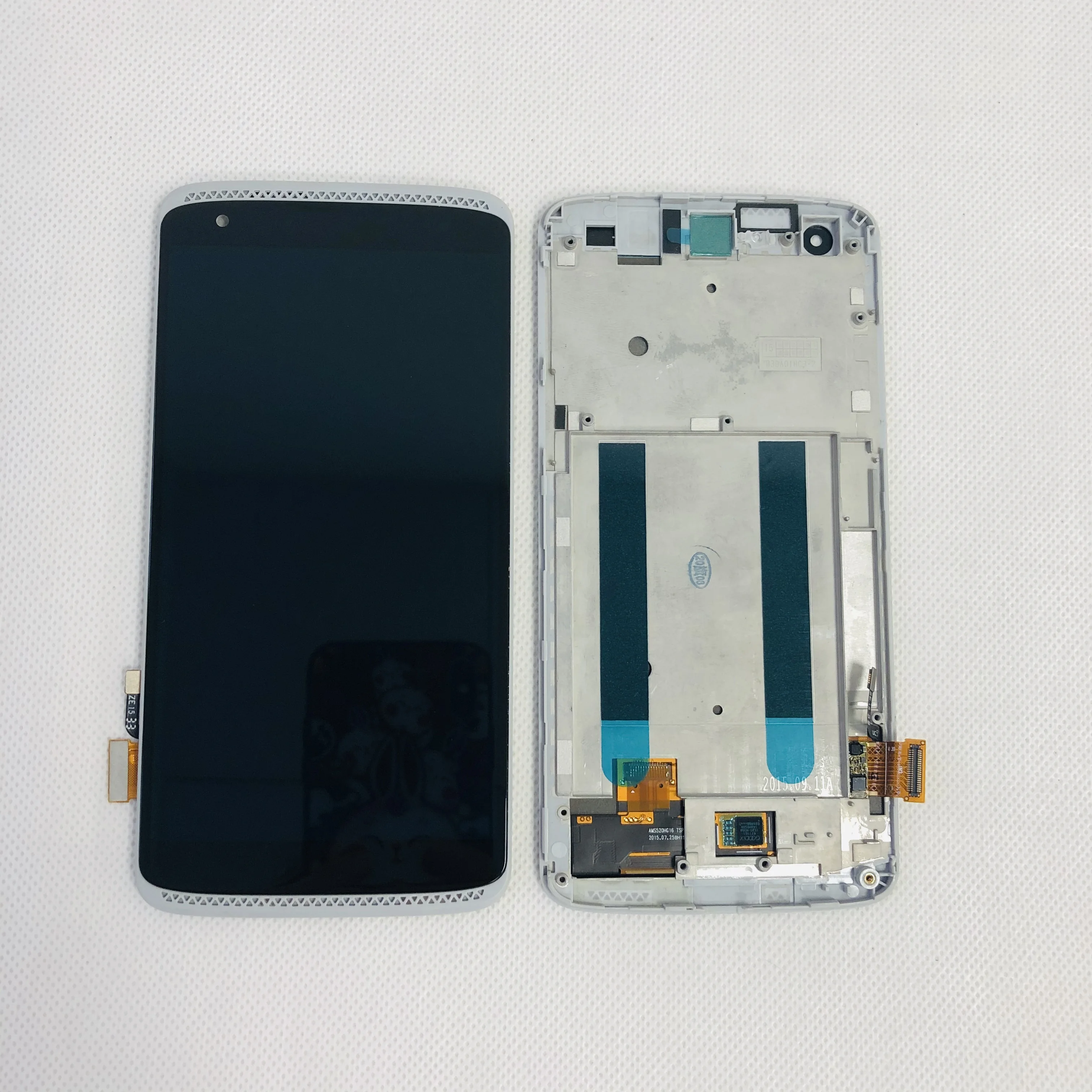 ЖК дисплей AMOLED 5 2 дюйма для ZTE Axon mini B2015 с сенсорным экраном дигитайзер Бесплатная