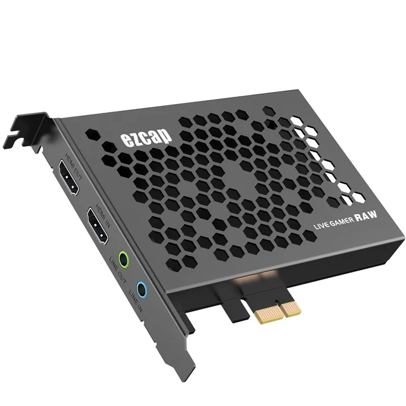 

PCI-E HD Video Capture Card HDMI-compatible Capture Card PCI Express 4K30P/1080P120 HD Capture Card for Meeting Live Streaming