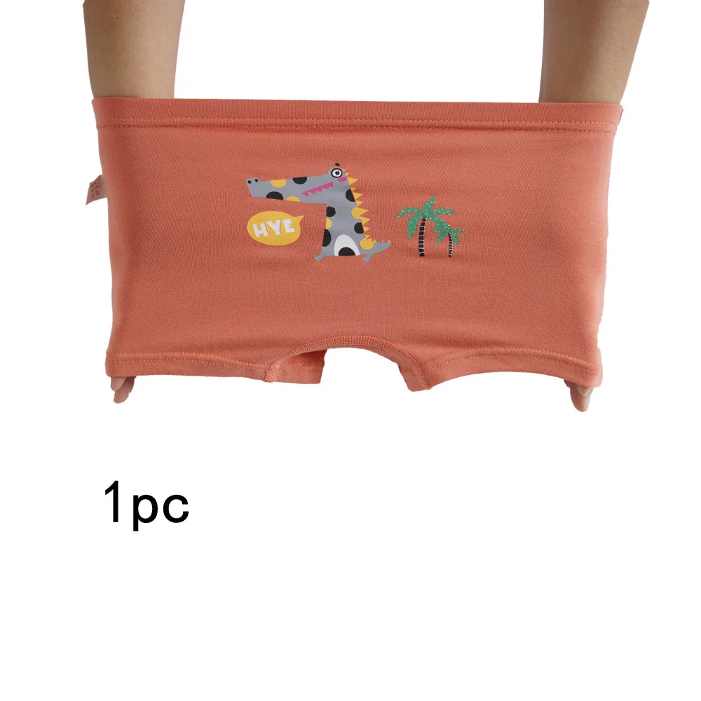

1Pc Random Color Children Panties Boy Underwears Kids Cotton Boxer Briefs Cute Boyshorts Size 3T-12T