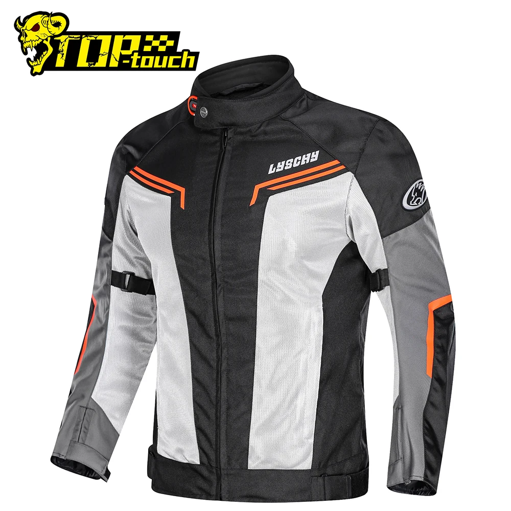 LYSCHY мотоциклетная куртка летний мотоциклетный костюм для мотокросса дышащая