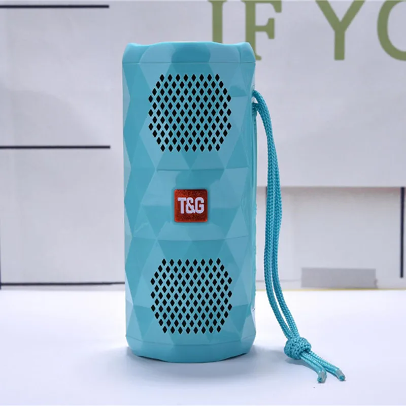 TG167 LED красочные огни громкой связи Bluetooth динамик FM радио Открытый Портативный