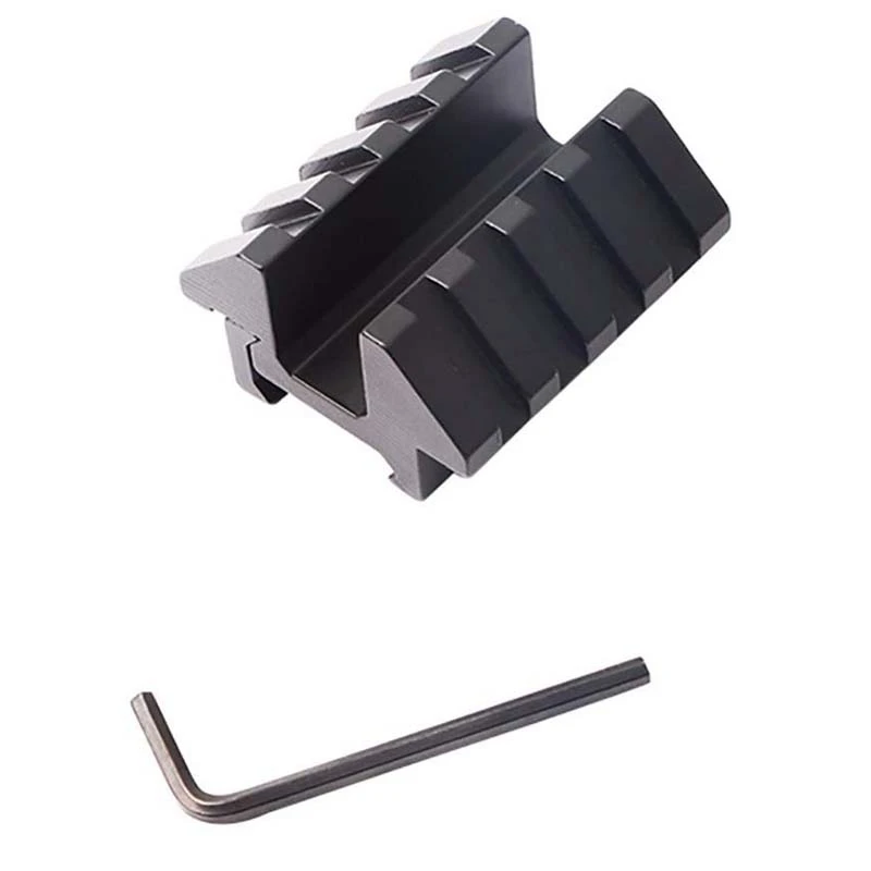 Двусторонний адаптер для крепления под углом 45 градусов длиной 46 мм с Рельсом