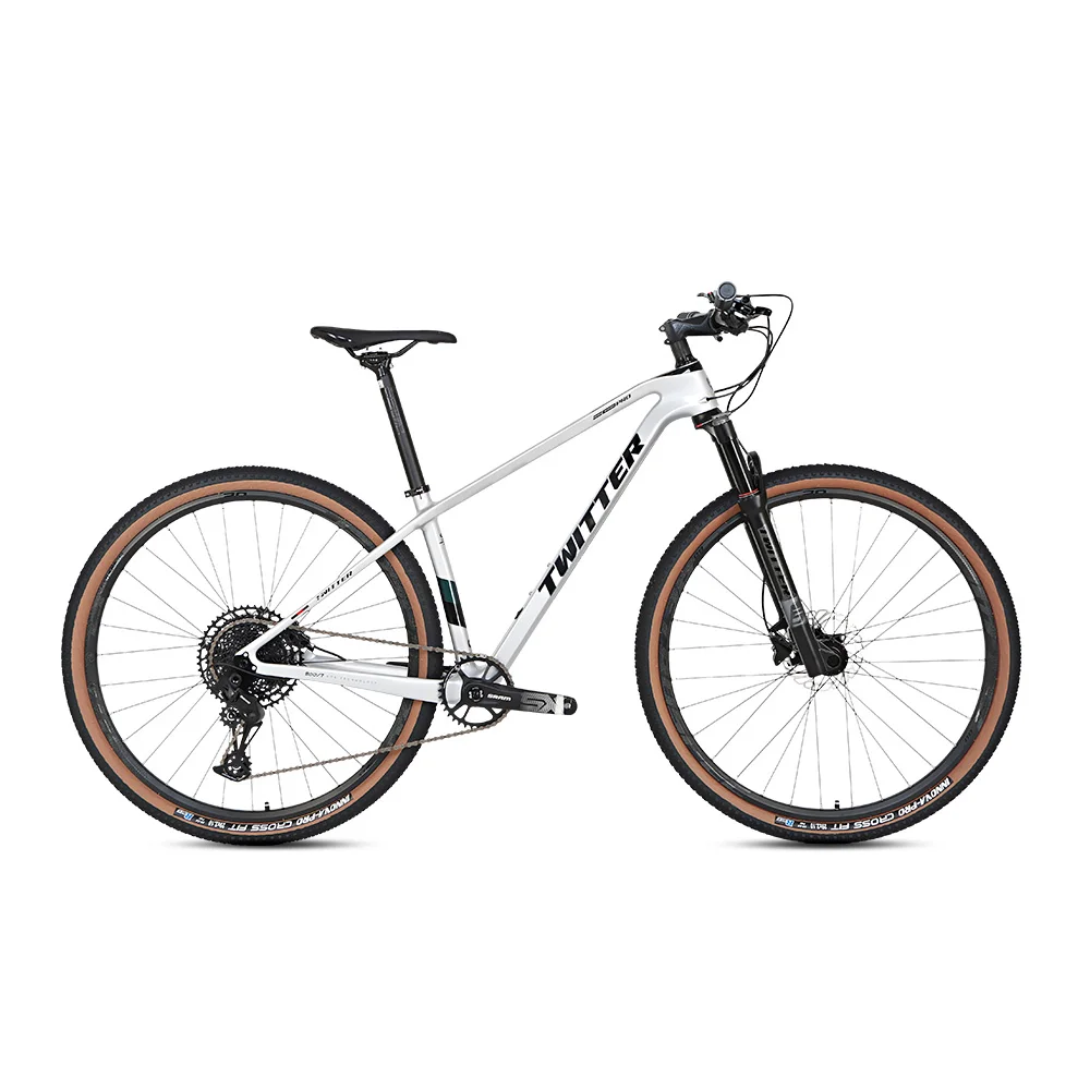 

TWITTERCarbon Fiber Mountain Bike WARRIORpro Hydraulic Disc Brake RS-12Speed Aluminum Wheel twitterBike29inch bycycle for men