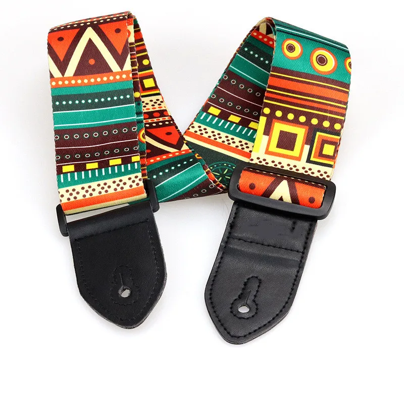 nylon gitarre strap einstellbare nylon straps für akustische elektrische gitarre und bass multi farbe gitarre gürtel gitarre teil zubeh