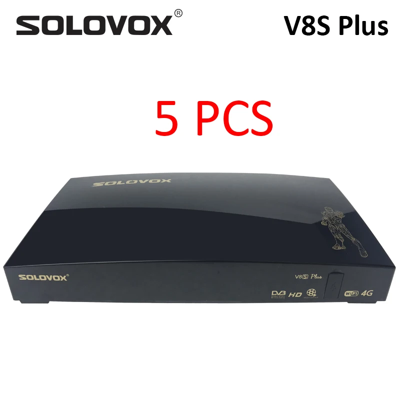 Спутниковый ТВ приемник SOLOVOX OPENBOX V8S PLUS 5 шт. DVB S2 Поддержка карты совместное