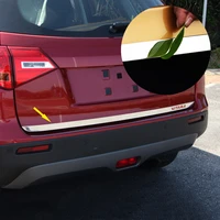 stainless steel for suzuki vitara 2015 2018 car rear trunk door handle cover tail gate trim bezel molding styling accessories