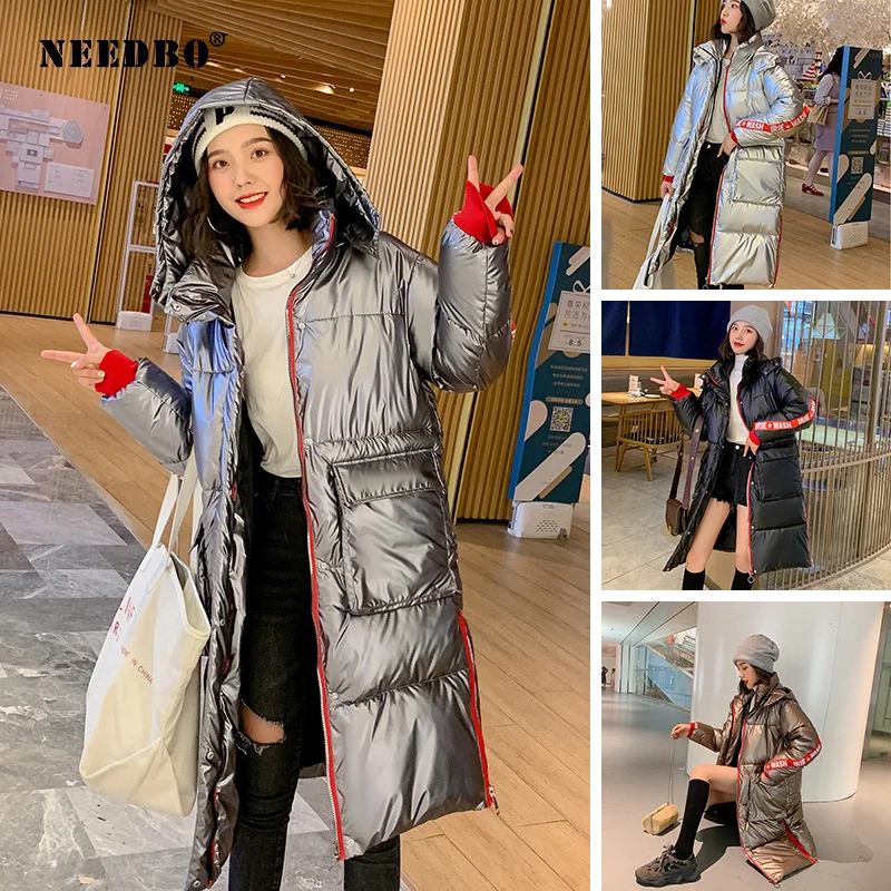 Long Winter Jacket Women Hood Plus Size Parka Casaco Cotton Ladies Puffer Female Coat Women Warm Parka Mujer Outwear Jacket