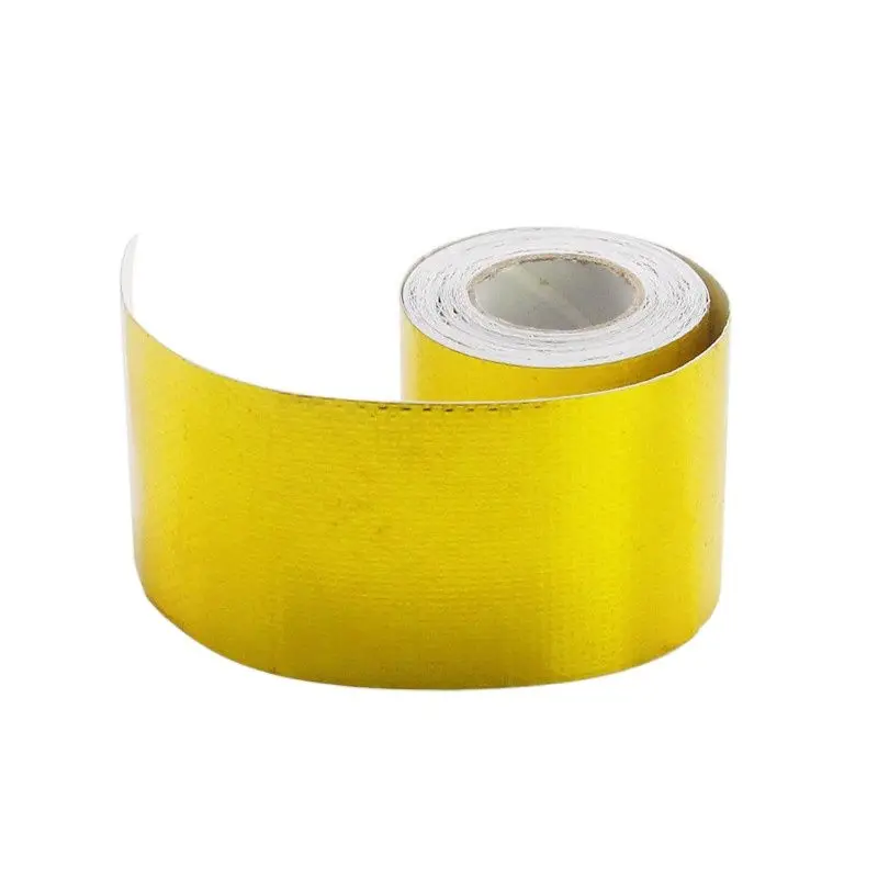 2&quotx5 Meter Roll SELF ADHESIVE REFLECT A GOLD HEAT WRAP BARRIER Hot Selling New For BMW E36 Z3/318I/IC/IS/TI |