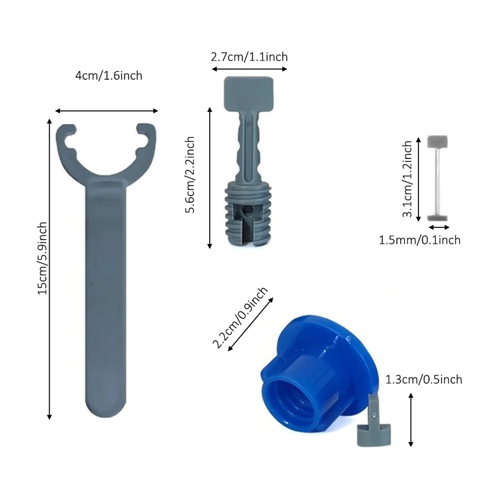 

50pcs/set Level Wedges Tile Spacers with Wrench for Ceramic Flooring Wall Tile Leveling System T-type Tile Leveler Equalizer