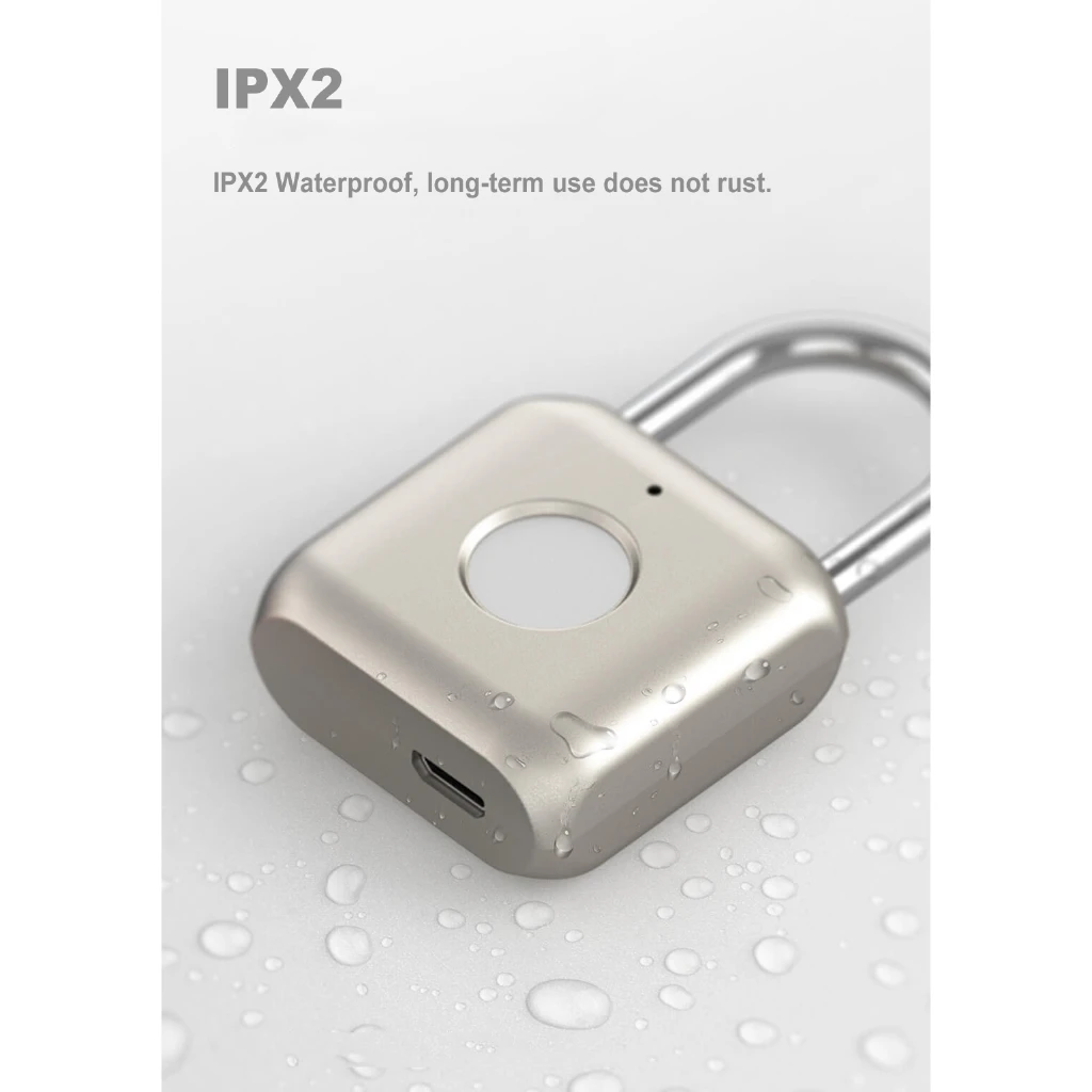 Xiaomi Uodi Youdian Kitty умный дверной замок с отпечатком пальца Замок usb-зарядкой без ключа